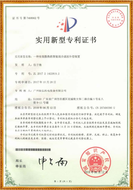 Certificate Of Honor